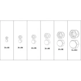 Matice, šrouby, kroužky, bužírky a ostatní