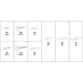 Matice, šrouby, kroužky, bužírky a ostatní