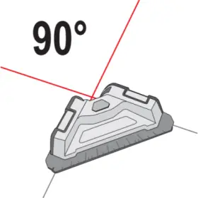 Yato - Křížová laserová vodováha 90° 10m_thumb4