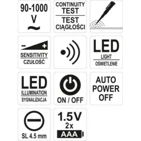 Zkoušečky napětí