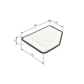 BOSCH Vzduchový filtr F 026 400 162_thumb5