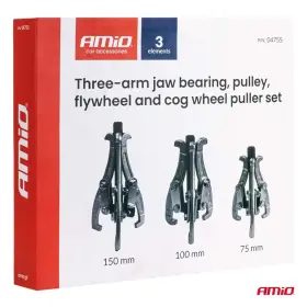 AMIO Sada tříramenných stahováků na ložiska, řemenice, ozubená a setrvačníková kola_thumb6