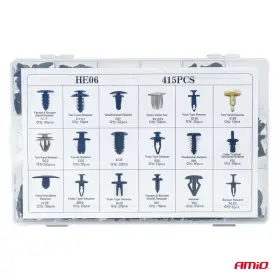 AMIO Spony a příchytky na čalounění vozidel 415ks_thumb3