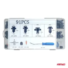 AMIO Spony a příchytky na čalounění vozidel 83+18 ks s nástroji_thumb4