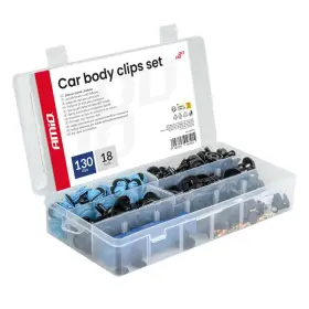 AMIO Spony a příchytky na čalounění vozidel 148ks s nástroji_thumb1