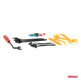 AMIO Sada nástrojů na demontáž karoserie a odstraňování spon 420+15ks_thumb3