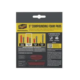 Meguiar's Professional Compound Foam Pad - Pěnové korekční kotouče 5" 2ks_thumb7