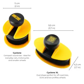 WORK STUFF Cyclone Tire Dressing Applicator - Aplikační štětec na pneumatiky XL_thumb5