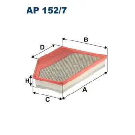 FILTRON Vzduchový filtr AP 152/7