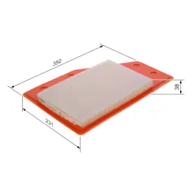 BOSCH Vzduchový filtr F 026 400 635