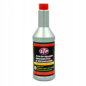 STP POWER STEERING FLUID + STOP LEAK - Kapalina pro posilovač řízení s těsnicím účinkem 350ml