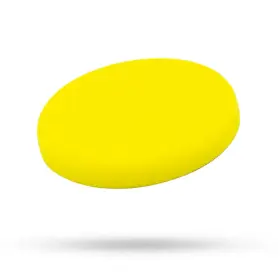 LIQUID ELEMENTS Yellow Polishing Pad Pad Man V2 Polish - Středně tvrdý lešticí kotouč 150/25 mm