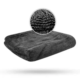 LIQUID ELEMENTS Drying Towel Black Hole EVO Black - Sušicí ručník bez okrajů 40x40 cm