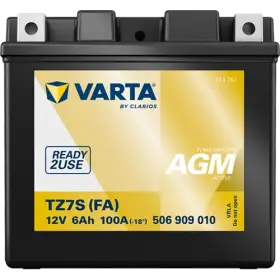 VARTA Powersports AGM Active TZ7S (FA) 12V 6Ah 100A 506 909 010
