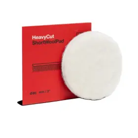 Koch Chemie Heavy Cut Short Wool Pad - Leštící kotouč z jehněčí kůže krátký vlas 80mm