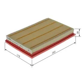 BOSCH Vzduchový filtr F 026 400 722
