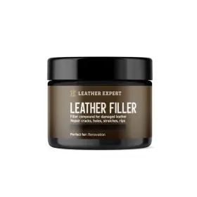 LEATHER EXPERT Leather Filler Black - Elastická pasta na opravu kůže černá 25ml