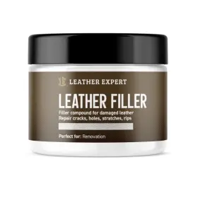 LEATHER EXPERT Leather Filler White - Elastická pasta na opravu kůže bílá 50ml