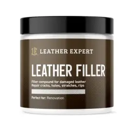 LEATHER EXPERT Leather Filler White - Elastická pasta na opravu kůže bílá 250ml