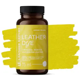 LEATHER EXPERT Leather Dye Maroon - Barvivo na semiš a nubuk vínově červené 75ml