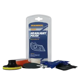 Mannol Headlight Polish - Lešticí sada na světla