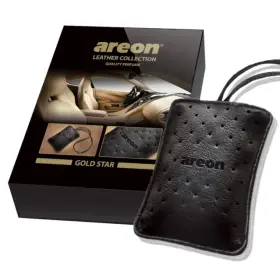 AREON Leather Collection gold star - Osvěžovač vzduchu