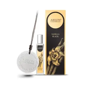 AREON Keramický disk Vanilla Black - Osvěžovač vzduchu 20ml