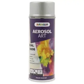 DUPLI - COLOR Aerosol Art RAL9006 hliníková - polomatný sprej 400ml