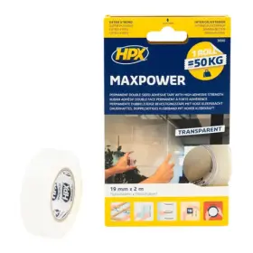 HPX MAXPOWER oboustranná akrylová páska s vysokou lepivostí 19mm x 2m