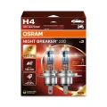 OSRAM H4 NIGHT BREAKER 220% 12V 60/55W P43t 2ks 64193NB220-2HB