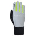 rukavice BRIGHT GLOVES 2.0, OXFORD (černá/reflexní/žlutá fluo, vel. XL)