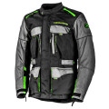 enduro bunda TRAILER, 4SQUARE - pánská (černá, šedá, žlutá fluo, vel. XL) 2024