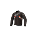 bunda T-GP PLUS R V3, ALPINESTARS (černá/červená fluo/bílá, vel. L)