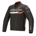 bunda T-SP S IGNITION WATERPROOF, ALPINESTARS (černá/bílá/červená fluo, vel. 3XL)