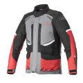 bunda ANDES V3 DRYSTAR, ALPINESTARS (šedá/černá/červená, vel. L)