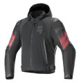 bunda ZACA AIR VENOM WATERPROOF, ALPINESTARS (černá/červená fluo, vel. 4XL)