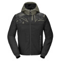 bunda HOODIE EVO Sport, SPIDI (černá/military green, vel. L)