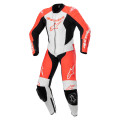 jednodílná kombinéza GP PLUS 2, ALPINESTARS, dětská (červená fluo/bílá/černá, vel. 120)