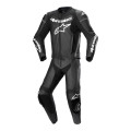 dvoudílná kombinéza GP FORCE LURV, ALPINESTARS (černá/bílá, vel. 52)