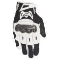 rukavice SMX-2 AIR CARBON, ALPINESTARS (černé/bílé, vel. 2XL)