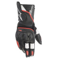 rukavice SP-2, ALPINESTARS (černá/bílá/červená, vel. S)