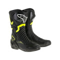 boty S-MX 6, ALPINESTARS (černé/žlutá fluo, vel. 36)