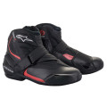 boty SMX-1 R, ALPINESTARS (černá/červená, vel. 42)