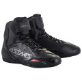 boty FASTER-3, ALPINESTARS (černá/stříbrná, vel. 41)