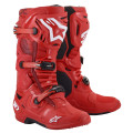 boty TECH 10, ALPINESTARS (červená, vel. 42)