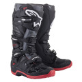 boty TECH 7, ALPINESTARS (černá/šedá/červená, vel. 42)