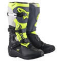 boty TECH 3, ALPINESTARS (černá/šedá/žlutá fluo, vel. 39)