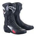 boty S-MX 6, ALPINESTARS (černá/bílá/šedá/červená, vel. 36)