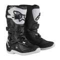 boty TECH 3S YOUTH, ALPINESTARS, dětské (bílá/černá, vel. 34)