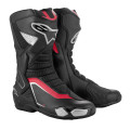 boty SMX-6 3, ALPINESTARS (černá/stříbrná/červená, vel. 47)